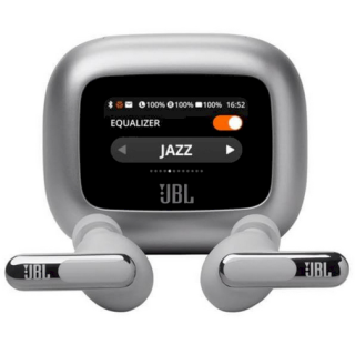 JBL Live Beam 3 TWS Wireless Earbuds (JBLLIVEBEAM3SIL)