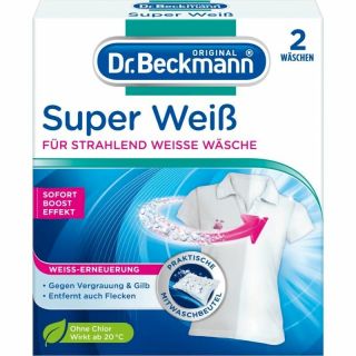 Dr. Beckmann Super Weiss Bleach 2 x 40g (1814172)