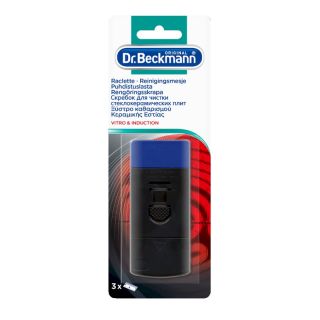 Dr. beckmann Scraper for ceramic hobs with 3 blades (4008455043111)