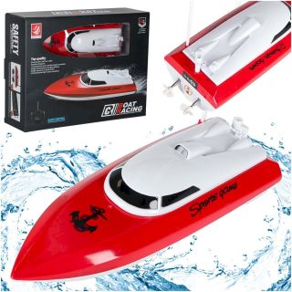 RoGer Remote Controlled Racing Boat 4CH mini CP802 Red (5903039706606)
