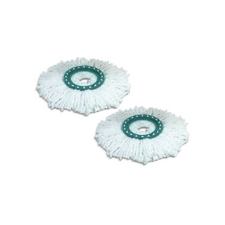 Leifheit Clean Twist Disc Mop Replacement Mop Heads 2pcs (1052094)