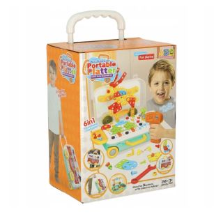 RoGer Educational Construction Set With Screwdriver 258pcs (5903039705265)