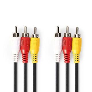 Nedis RCA - RCA Video Cable 1.5m (CVGL24300BK15)