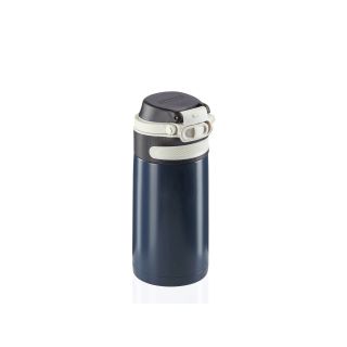 Leifheit Flip Thermal Mug 350ml Dark Blue (103247)