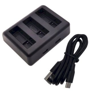 ExtraDigital Triple Charger for DJI Osmo Action 3/Action 4 (CB971466)