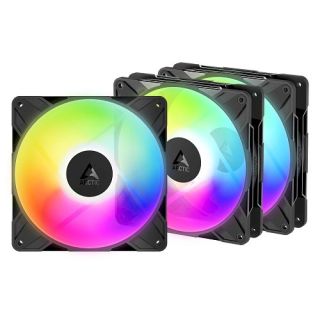 ARCTIC P14 PRO Reverse PWM PST A-RGB High-Performance 140mm Fan - Black (ACFAN00327A)