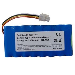 ExtraDigital Battery 5806833-01 for HUSQVARNA Power Tool Battery 18V 6.8Ah Li-ion (TB922079)