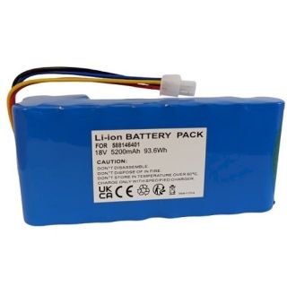 ExtraDigital Battery 588146401 for HUSQVARNA Power Tool Battery 18V 5.2Ah Li-ion (TB922093)