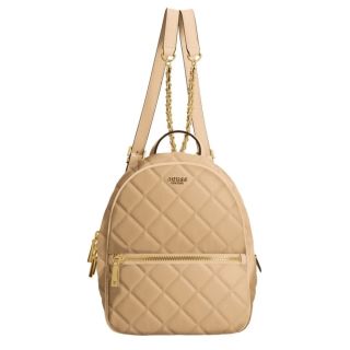 Guess Abey Synthetic Leather Women’s Backpack Beige (7617076222002)