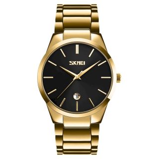 Skmei 9140GDBK Men's Watch / black-gold (9140GDBK)