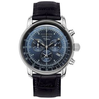 ZEPPELIN 100 Yahre 7680-3 Men’s Watch / silver (7680-3)