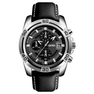 SKMEI Men's Watch 9156SIBK / black (9156SIBK)
