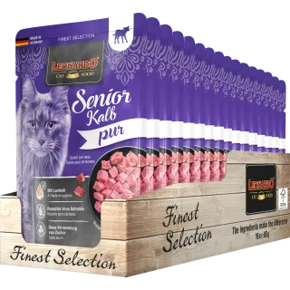LEONARDO Senior Veal Pure 85g