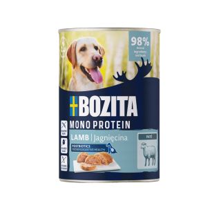 Bozita Monoprotein Pate dog Lamb 400g (tellimus 6tk)