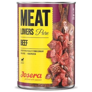 Josera Meat Lovers puhas loomaliha 400g konserv koerale