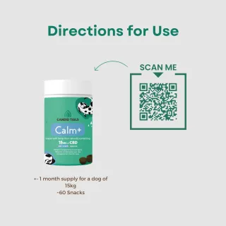 Candid Tails CBD Calm+ Snacks for dogs - 900mg de CBD per pack 150mg