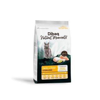 Dibaq Natural Moments CAT STERILIZED FARM&FIELD 1,5kg