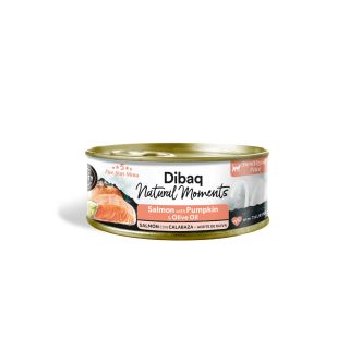 Dibaq Natural Moments CAT STERILIZED SALMON WITH PUMPKIN 70g