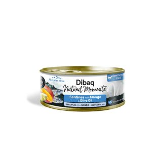Dibaq Natural Moments CAT STERILIZED SARDINES WITH MANGO 70g