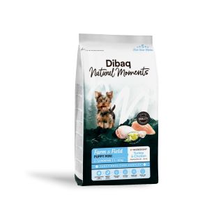 Dibaq Natural Moments DOG FARM&FIELD PUPPY MINI TURKEY&CHICKEN 2kg