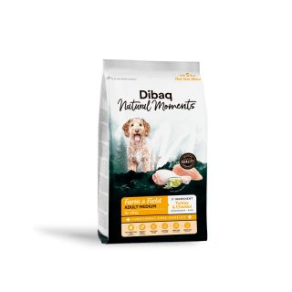 Dibaq Natural Moments DOG FARM&FIELD ADULT MEDIUM TURKEY&CHICKEN 2kg