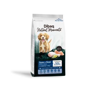 Dibaq Natural Moments DOG FARM&FIELD PUPPY MAXI TURKEY&CHICKEN 2kg