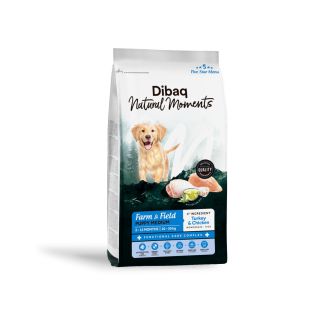 Dibaq Natural Moments DOG FARM&FIELD PUPPY MEDIUM TURKEY&CHICKEN 2kg