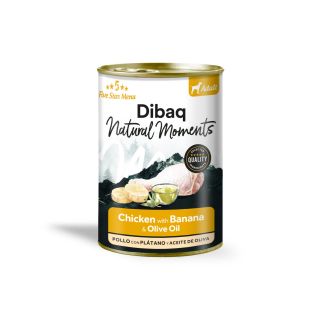 Dibaq Natural Moments DOG ADULT CHICKEN WITH BANANA 380g