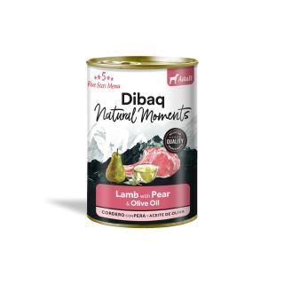 Dibaq Natural Moments DOG ADULT LAMB WITH PEAR 380g