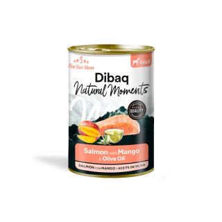 Dibaq Natural Moments DOG ADULT SALMON WITH MANGO 380g