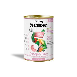 Dibaq Sense GF Rabbit & Turkey 380g