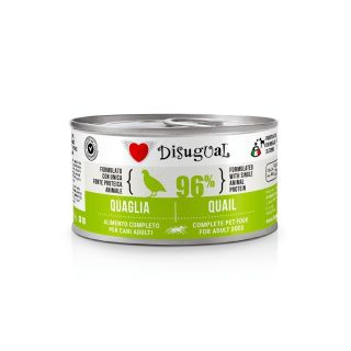 DISUGUAL DOG WET FOOD QUAIL 150 GR
