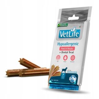 Farmina Vet Life Dog Hypoallergenic Pork & Potato Dental Treat Adult Medium & Maxi 110gr/7tk
