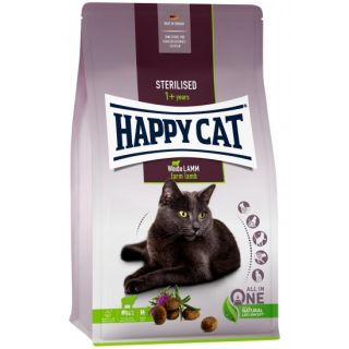 Happy Cat Sterilised Adult Weide-Lamm- 0.3kg