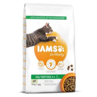 IAMS for Vitality Kuiv Kassitoit Täiskasvanutele Kõik Tõud Lambalihaga-1.5 kg
