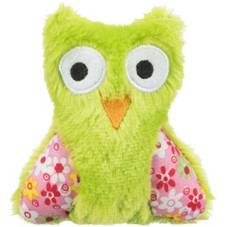 Owl, plush, catnip, 11 cm