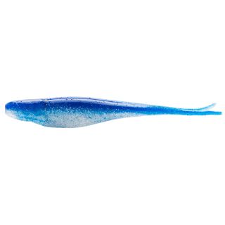 Silikoonlant SCENTED JERK SHADZ 5" Silver Shad 5tk