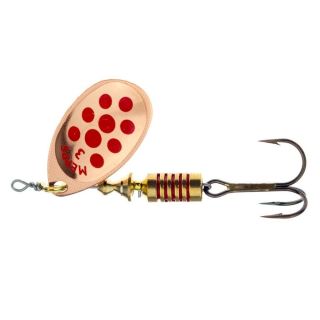 Mepps AGLIA DECOREE-3 6,5g Copper/Red Dots