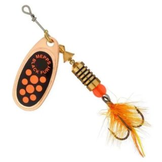 Mepps BLACK FURY MOUCHE-4 8,0g Copper/Orange Dots