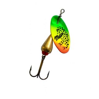 Mepps XD TRI FLUO-3 7,0g Tiger/Gold
