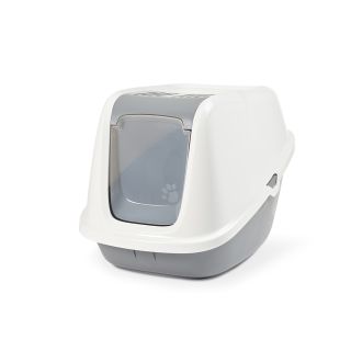 Kassitualett Nestor Giant 75,5x56x55,5cm valge/hall