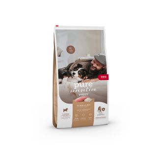 Mera Pure Sensitive Puppy kuivtoit kutsikatele Kalkun&Riis 4kg