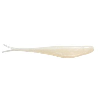 Silikoonlant SCENTED JERK SHADZ 4" Pearl 5tk