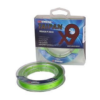 Nöör SWD Taipan Premium PE X9 0.12mm 135m 7.25kg apple green