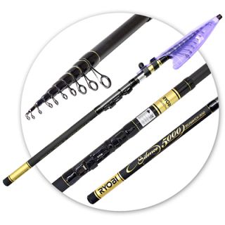 Õng RYOBI Silence 4000 telematch rod, 5-25g