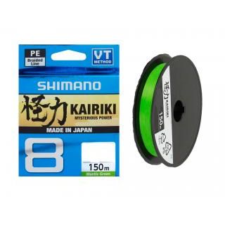 Nöör Shimano Kairiki PE Mantis green 150m 0,100mm 6,50kg