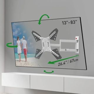 Seinakinnitus BARKAN E3400L.W (32"- 70"), valge