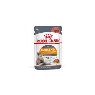 Royal Canin FCN Cat Hair & Skin Care Gravy 12x85g