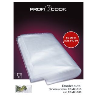 Vaakumkotid ProfiCook PCVK1015EBL 50tk 28x40cm 8910152