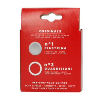 3 tihendit + filter Bialetti Moka Express 6 tassi 0800034